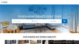 
                            1. Wimdu - Ferienwohnungen und Apartments günstiger