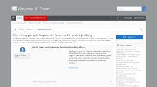 
                            5. Win 10 stoppt nach Eingabe der Benutzer Pin und …