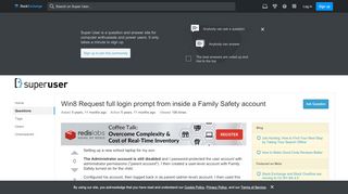 
                            9. Win8 Request full login prompt from inside a Family Safety account