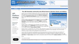 
                            8. WinAsm Studio, The Assembly IDE - Free Downloads, Source Code