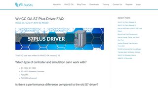 
                            8. WinCC OA S7 Plus Driver FAQ – KAASM