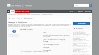 
                            9. Window 10 Asus Setup - windows-10-forum.com