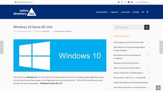 
                            7. Windows 10 Azure AD Join - Active Directory FAQ