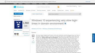 
                            9. Windows 10 experiencing very slow login times in …