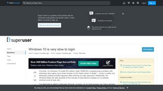 
                            8. Windows 10 is very slow to login - Super User