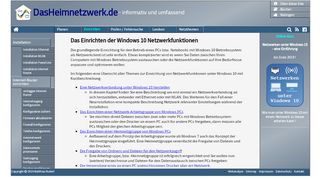 
                            4. Windows 10 Netzwerk einrichten - DasHeimnetzwerk.de