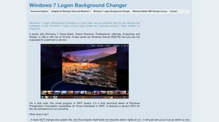 
                            5. Windows 7 Logon Background Changer