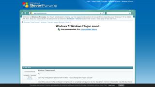 
                            3. Windows 7 logon sound Solved - Windows 7 Help Forums