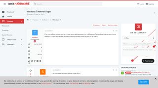 
                            1. Windows 7 Network login | Tom's Hardware Forum