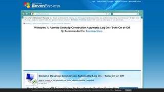 
                            9. Windows 7: Remote Desktop Connection Automatic Log On ...