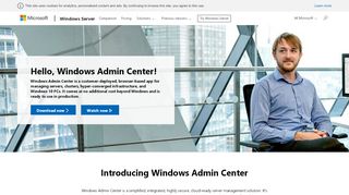 
                            2. Windows Admin Center | Microsoft