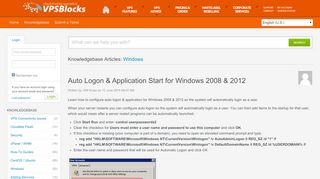 
                            2. Windows | Auto Logon & Application Start for Windows 2008 ...