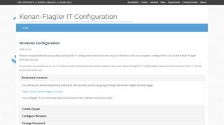 
                            5. Windows Configuration Session | Kenan-Flagler IT ...