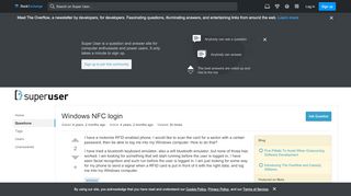 
                            7. Windows NFC login - Super User