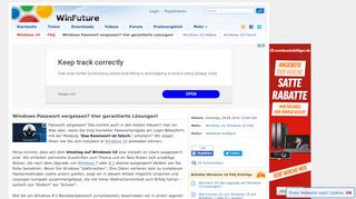 
                            2. Windows Passwort vergessen? Vier garantierte Lösungen ...