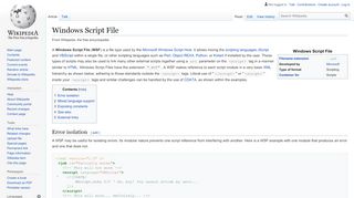 
                            7. Windows Script File - Wikipedia