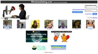 
                            3. WindowsDating.com - 100% All Free Dating