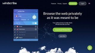 
                            3. Windscribe - Free VPN and Ad Block