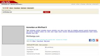 
                            3. Winfleetpp.com: Anmelden an WinFleet 9