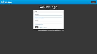 
                            7. WinFlex Web - Login