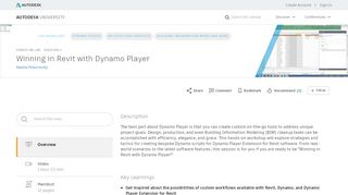 
                            7. Winning in Revit with Dynamo Player | Autodesk …