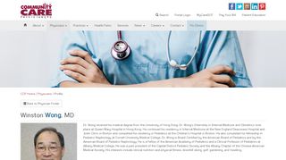 
                            5. Winston Wong, MD - Community Care Physicians P.C.