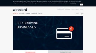 
                            9. Wirecard Card Solutions: Prepaid Services