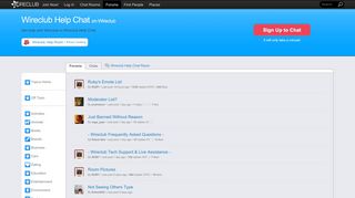 
                            9. Wireclub Help Chat