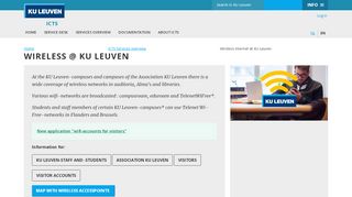 
                            6. Wireless @ KU Leuven – ICTS