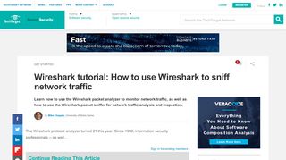 
                            9. Wireshark tutorial: How to use Wireshark to sniff network ...