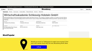 
                            2. Wirtschaftsakademie Schleswig-Holstein GmbH - Company ...