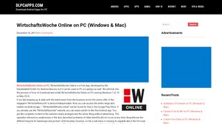 
                            4. WirtschaftsWoche Online on PC (Windows & Mac ...