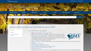 
                            8. Wisconsin DMV Official Government Site - Online services