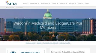 
                            9. Wisconsin Medicaid and BadgerCare Plus Members - MTM Inc