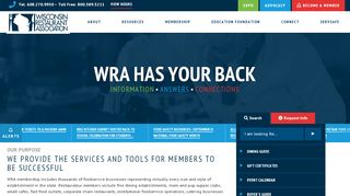 
                            9. Wisconsin Restaurant Association: Welcome | Wisconsin Restaurants