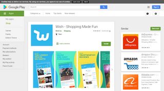 
                            5. Wish - Shopping Made Fun - Apps on Google Play