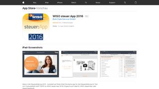 
                            11. ‎WISO steuer:App 2016 im App Store - …