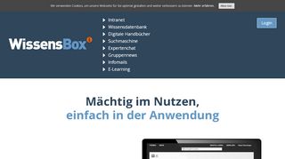 
                            6. WissensBox > Infos & Login