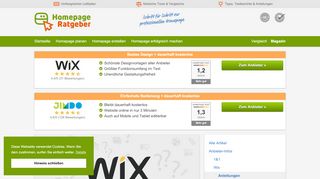 
                            6. Wix.com: So meldest Du Dich an (Login) - Homepage-Ratgeber.de