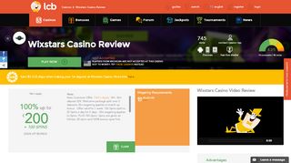 
                            8. Wixstars Casino Review ᐈ 100% Up To €200 - lcb.org