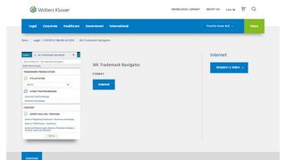 
                            2. WK Trademark Navigator | Wolters Kluwer Legal & Regulatory