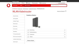 
                            5. WLAN-Kabelrouter - Vodafone Kabel Deutschland Kundenportal