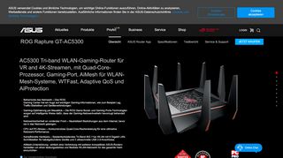 
                            1. WLAN & Netzwerk ROG Rapture GT-AC5300 | ASUS