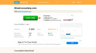 
                            4. Wmail.ecounterp.com: Ecount WebMail - Login