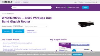 
                            1. WNDR3700v4 | N600 WiFi Router | NETGEAR Support