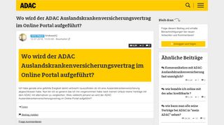 
                            7. Wo wird der ADAC …