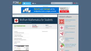 
                            5. Wolfram Mathematica for Students (free version) download ...