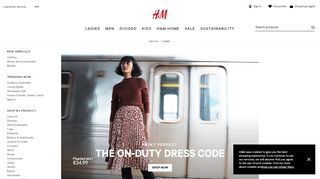 
                            6. Women's Clothing & Fashion - shop the latest trends | H&M IE