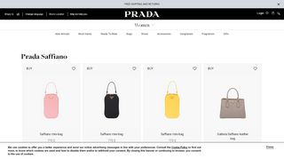 
                            8. Women's Prada Saffiano | Prada