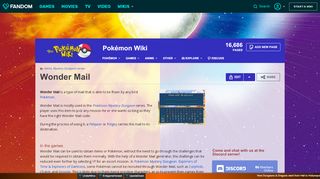 
                            6. Wonder Mail | Pokémon Wiki | FANDOM powered …